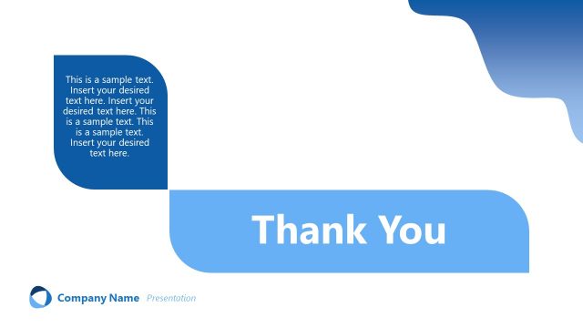 Thank You Slide – Synergy PPT Template