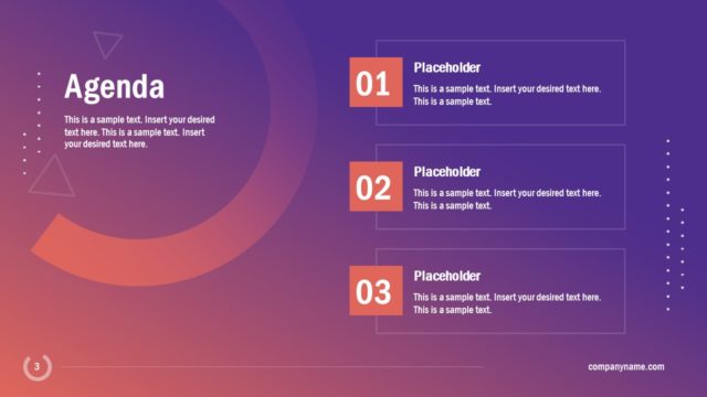 Business Agenda PowerPoint Design