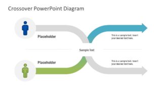 Curved Arrows Diagram Design