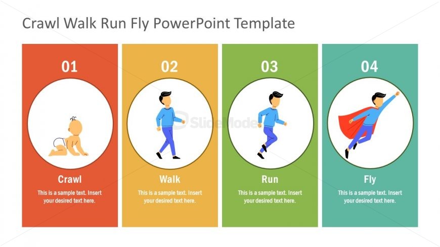 Management Model Crawl Walk Run Fly