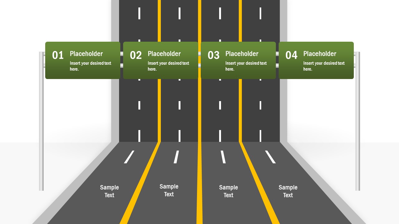 Signboard Vertical Roadmap Design