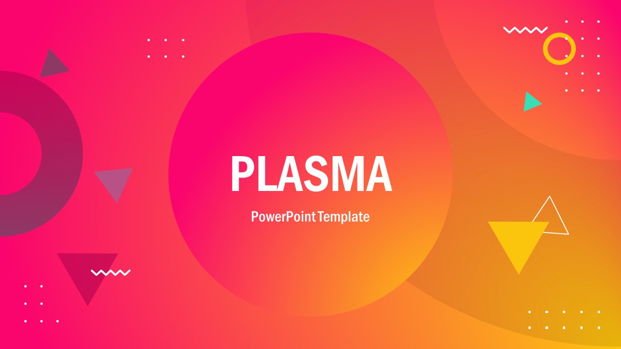 Plasma PowerPoint Infographic Design
