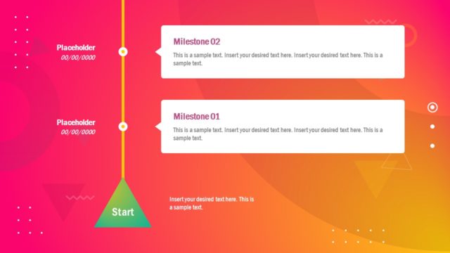 Timeline Plasma PowerPoint Layout