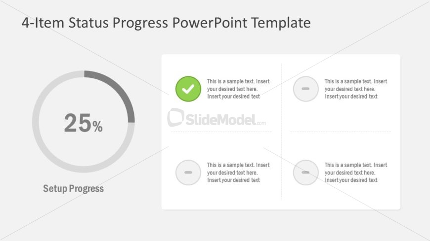 PPT 4 Segments Status Progress