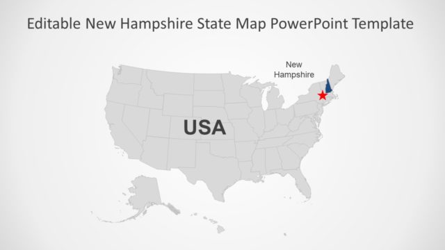 USA State Maps PowerPoint Slide