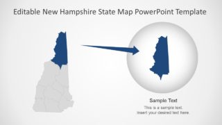 Presentation of New Hampshire Map