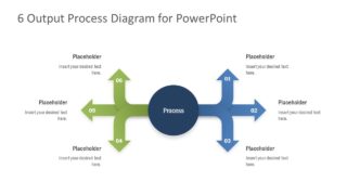 6 Outputs on Arrow Process Diagram