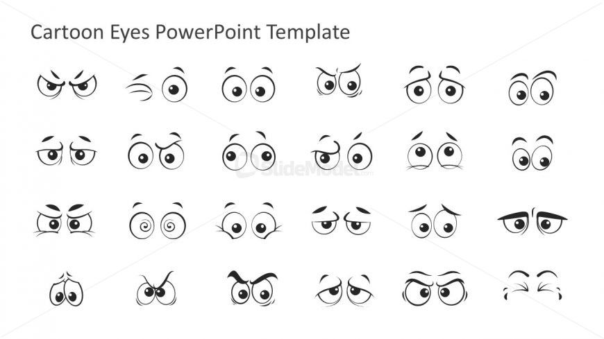 PPT Cartoon Eye Expressions