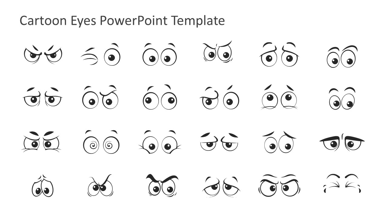 PPT Cartoon Eye Expressions