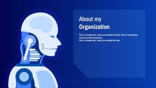 Flat Robotic PowerPoint Templates 