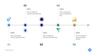 Technology Template Timeline Design