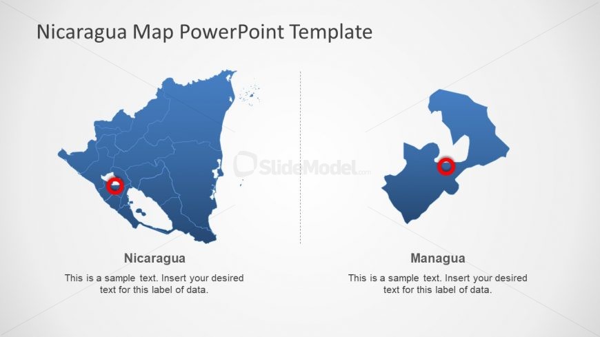 Outline Map of Nicaragua Presentation