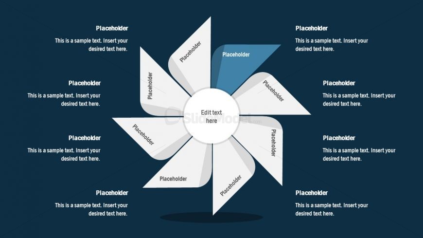 FlyWheel PowerPoint 1 Segment Process Cycle 