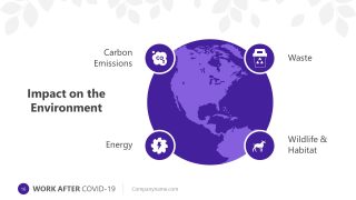 Global and 4 Steps Circular Diagram 