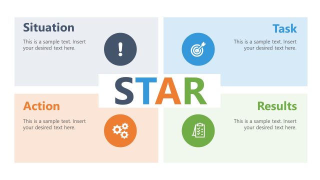 STAR Interview Method Matrix PowerPoint