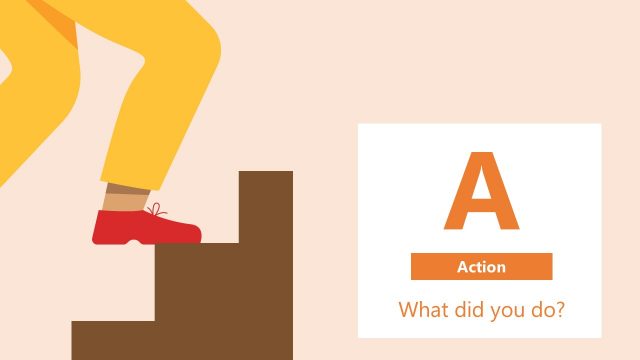 STAR Interview Technique Diagram Action