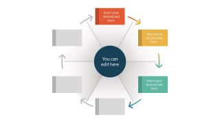 PowerPoint Diagram Design of Wheel