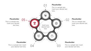 Flat Infographic PowerPoint Diagram 