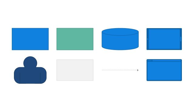 PowerPoint Shapes for UML and C4 Model