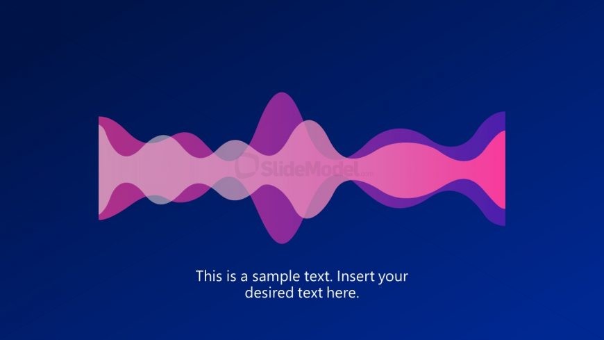 Signal Illustration of Voice Recognition 