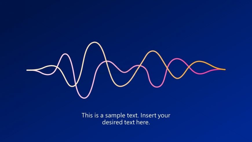 Signal Illustration of Voice Recognition 