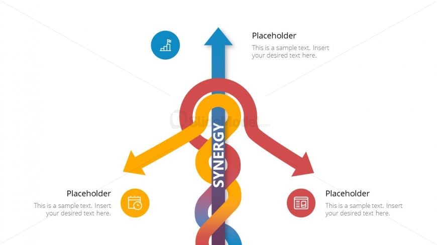 Arrow Diagram PowerPoint Template 