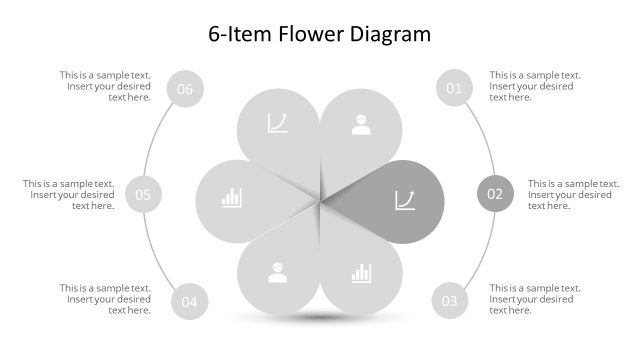 Step 2 Flower Diagram PowerPoint
