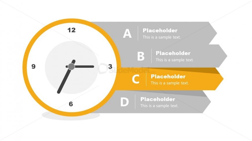 Presentation of Time Management Analog Clock