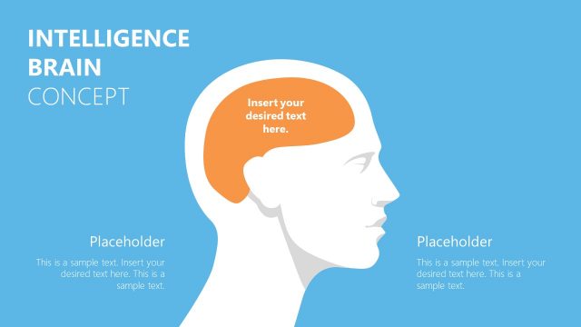 Intelligent Brain Concept PowerPoint Template