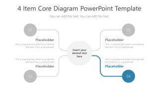 Presentation of 4 Items Highlight Step 4 