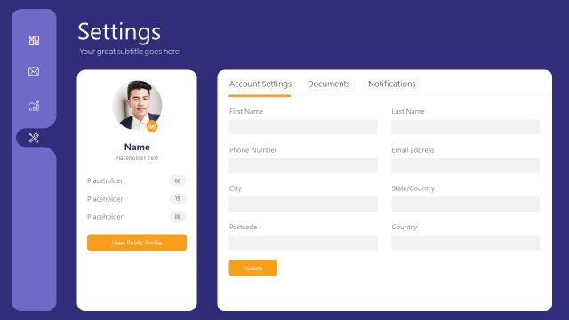 Modern Dashboards Analytics PowerPoint