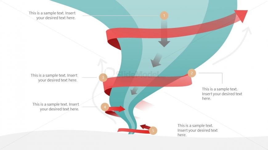PowerPoint Tornado Diagram Template
