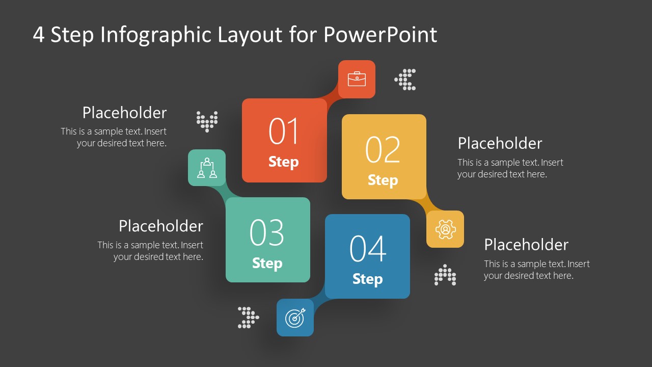 Free 4 Step Infographic Diagram For Powerpoint Slidemodel Vrogue 0809
