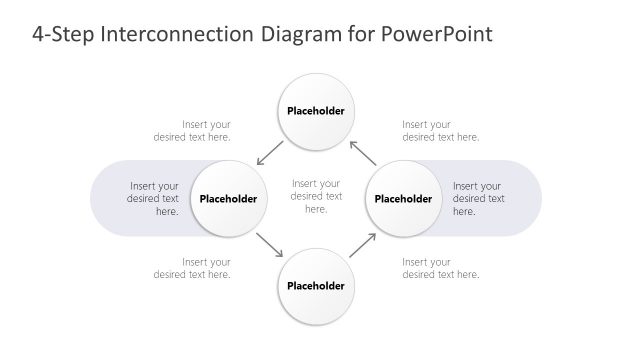 4 Steps Diagram Template in PowerPoint