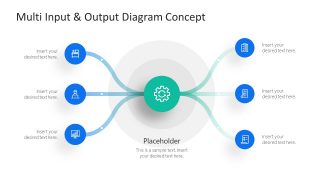 PowerPoint Infographic Diagram Input Output