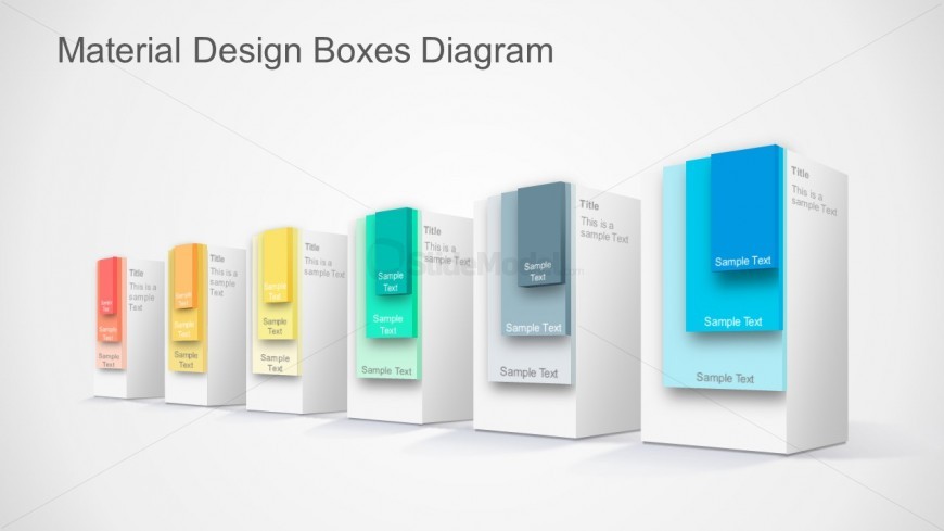 3D PPT Templates Material Design