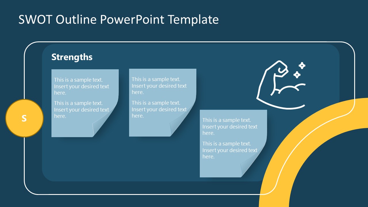 Outline Swot Analysis Powerpoint Template Slidemodel My Xxx Hot Girl