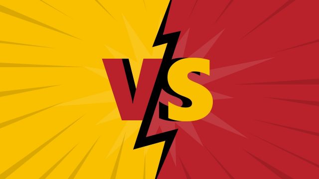 3D Shadow Comparison PowerPoint