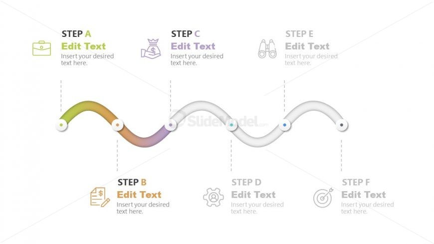 Gradient Snake Concept Diagram Step 3