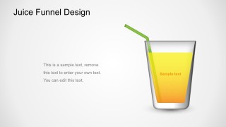 Editable  Juice Funnel Diagram Business PowerPoint