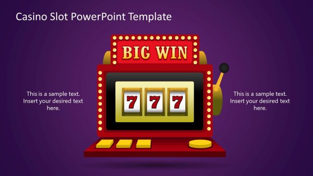 Casino Slot PowerPoint Template