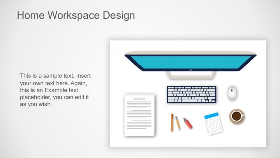 Workspace Illustration PowerPoint Vectors