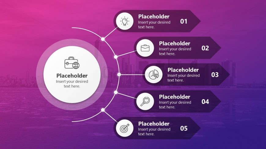 PowerPoint Background and Agenda Template