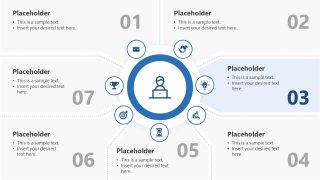 7 Segments Step 3 PowerPoint Diagram 