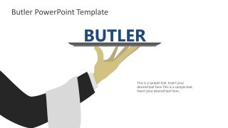 PPT Presentation for Butler Serving Food