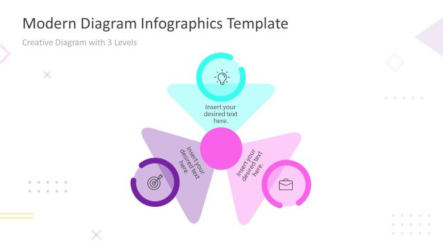 3 Steps Segmented PowerPoint Infographics