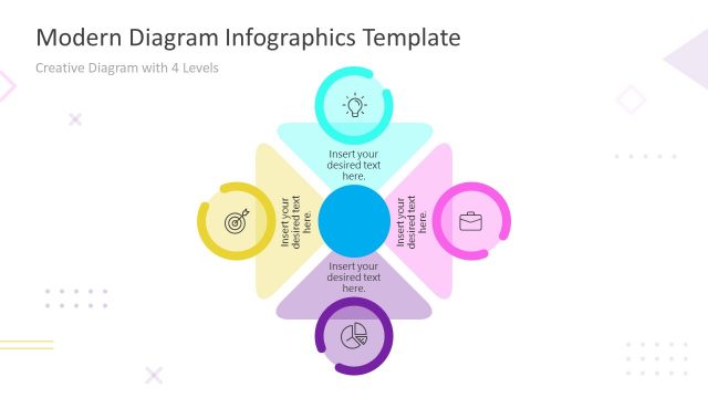 4 Steps Segmented PowerPoint Infographics