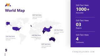 Magna PowerPoint World Map Template