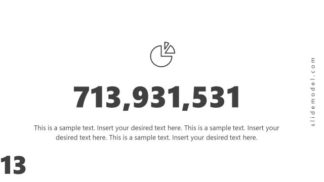Pie Chart Style Big Idea Theme Presentation