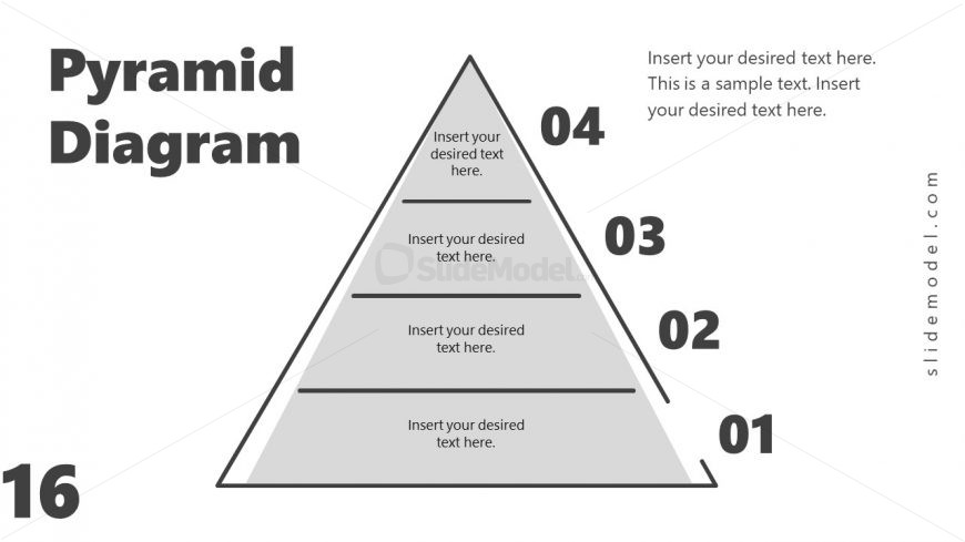 PowerPoint Diagram of Pyramid